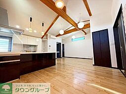 JR中央線 東小金井駅 徒歩4分の賃貸アパート 3階2LDKのリビング/ダイニング