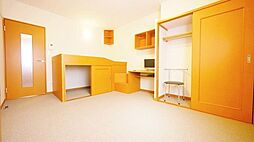 レオパレスボヌール 205 2階1Kのリビング/ダイニング