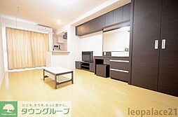 JR中央線 東小金井駅 徒歩5分の賃貸アパート 2階ワンルームのリビング/ダイニング