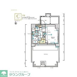 ＨＹ’ｓ立川(ハイズタチカワ) 14階1Kの間取り