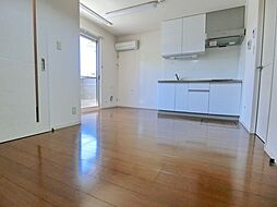 多摩都市モノレール 砂川七番駅 徒歩15分の賃貸アパート 2階1LDKのリビング/ダイニング