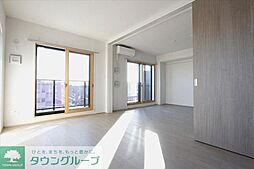 JR総武線 三鷹駅 徒歩10分の賃貸マンション 3階2LDKのリビング/ダイニング