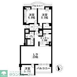 間取図画像 3LDK