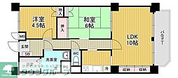 パークファミリア 2LDKの間取図画像