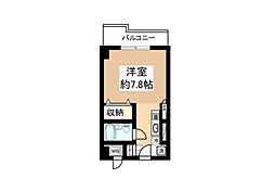 シティフォーラム新小平ベルファース新小平 ワンルームの間取図画像