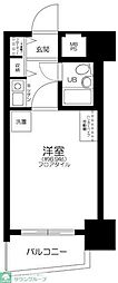 ライオンズマンション三鷹さくら通り 1Kの間取図画像