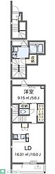 CLEINOKEEPNEXT1 1LDKの間取図画像