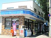 ローソン矢川店 339m