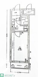 ライオンズマンション東村山第3 1Kの間取図画像