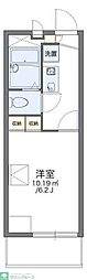 レオパレスJP2 1Kの間取図画像