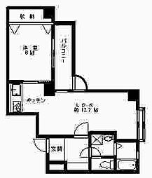 ストリートライフ'89 2DKの間取図画像
