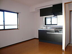 サンライズマンションV 402 4階2DKのリビング/ダイニング