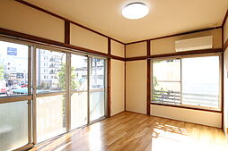 服部荘 201 2階1Kのリビング/ダイニング