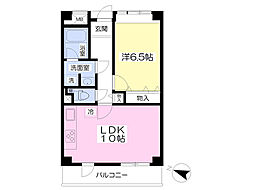 コーポレート成増 1LDKの間取図画像