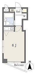 アイル池袋 ワンルームの間取図画像