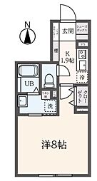 ルネサンスコート亀戸ＳＯＵＴＨ 3階1Kの間取り