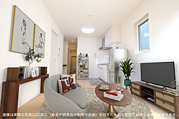 ジェスメゾン青梅 102 1階1LDKのリビング/ダイニング