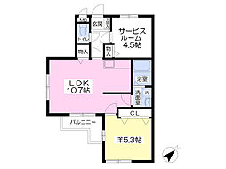 間取図画像 1SLDK