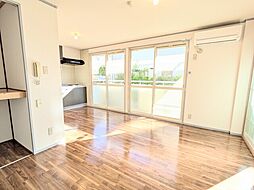 JR武蔵野線 船橋法典駅 徒歩13分の賃貸アパート 1階2LDKのリビング/ダイニング