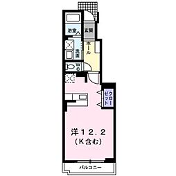 プラウド幕張本郷3 ワンルームの間取図画像