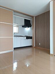 リバティ　定塚 205 2階ワンルームのリビング/ダイニング