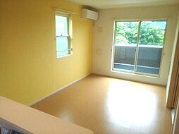 JR内房線 木更津駅 バス8分 組合事務所前下車 徒歩5分の賃貸アパート 2階2LDKのリビング/ダイニング