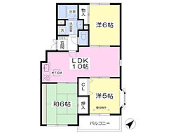 間取図画像 3LDK