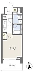 エラット柏 1Kの間取図画像