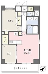 Lau 2LDKの間取図画像