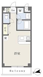 (仮)流山市東深井 新築工事 ワンルームの間取図画像