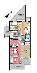 ハイホーム佐倉1番館 3LDKの間取図画像