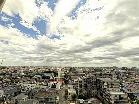 バルコニーからの景色♪