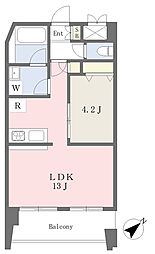 CEDARTERRACE 1LDKの間取図画像