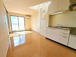 京急本線 弘明寺駅 徒歩23分の賃貸アパート 3階1LDKのリビング/ダイニング