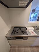 グリル付き3口コンロ♪