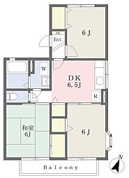 ベルウッド 3DKの間取図画像