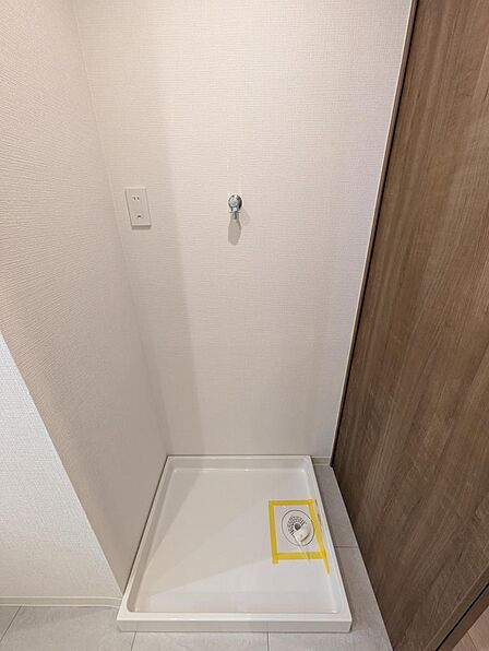 室内洗濯機置き場♪