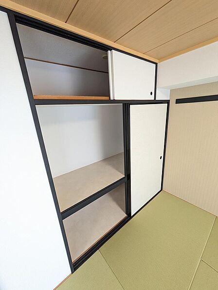 【和室6.0帖】収納付きでお部屋を広く使えます（2026年8月撮影）