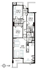 間取図画像 3LDK