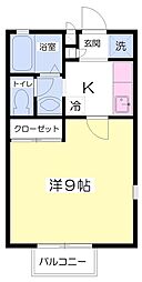 間取図画像 1K