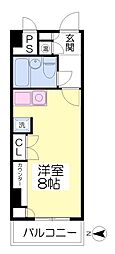 モンテール伊勢原 ワンルームの間取図画像