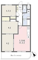 小田急小田原線 鶴川駅 バス12分 真光寺緑地入口下車 徒歩1分の賃貸マンション 1階3LDKの間取り
