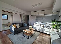 小田急小田原線 小田急相模原駅 徒歩13分の賃貸マンション 2階2DKのリビング/ダイニング