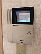 来訪者を確認できるTVモニターホン