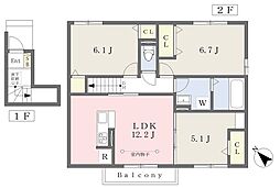 コンフォールT 3LDKの間取図画像