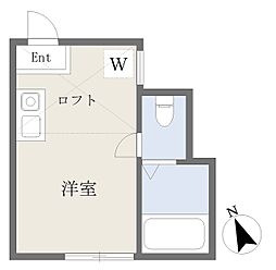 間取図画像 ワンルーム