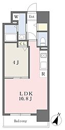 ピノルクテ 1LDKの間取図画像