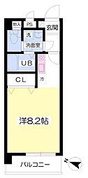 BlueLight山手 ワンルームの間取図画像