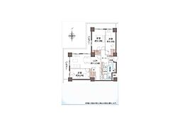 リプレ川口一番街1号棟 3LDKの間取図画像