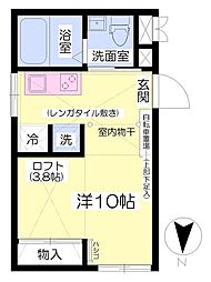 SORAMICHI ワンルームの間取図画像